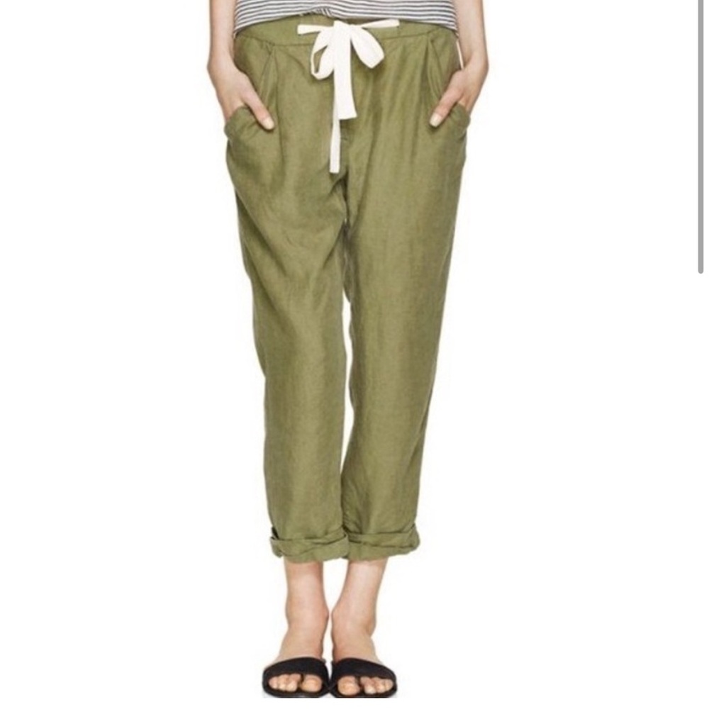 Wilfred Olive Green Cropped Pants